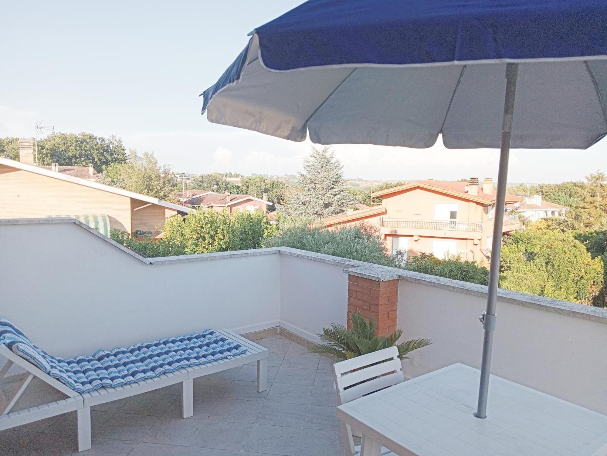 Da Piero E Gina Otel Palidoro Oda fotoğraf